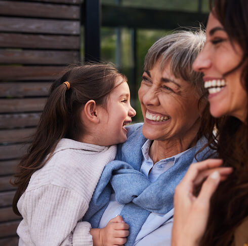 Multi generational gals.
