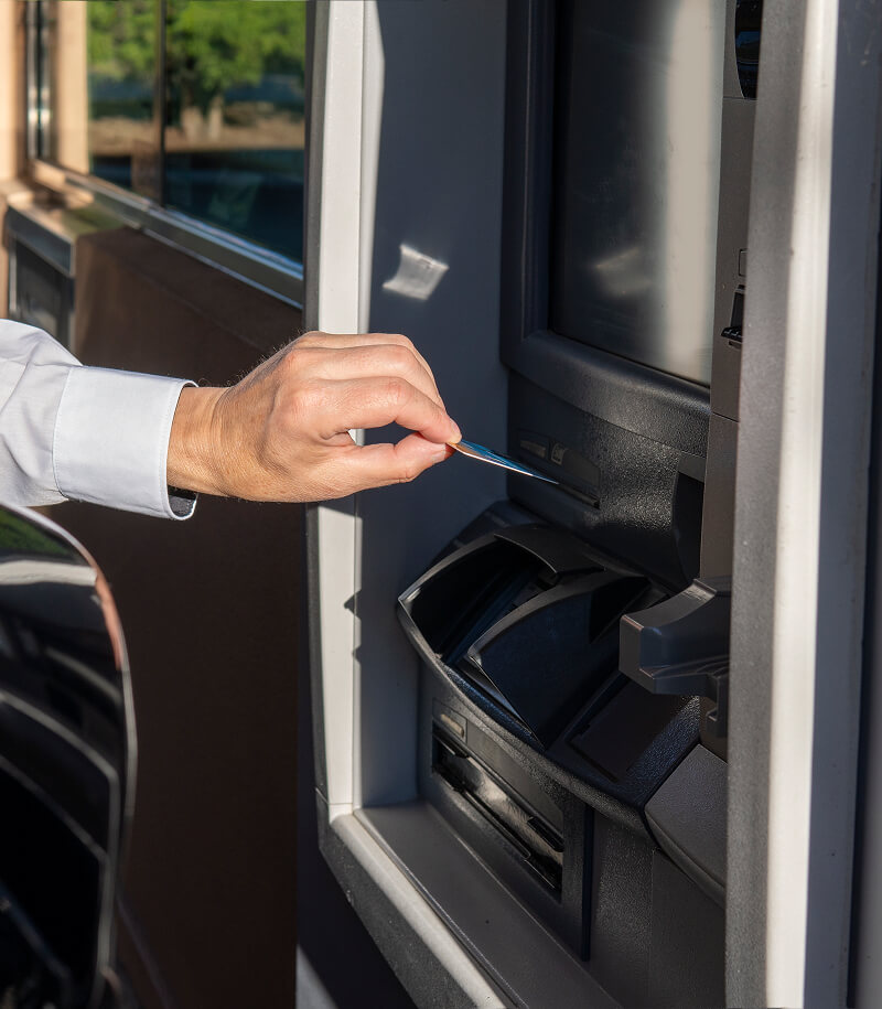 Drive-thru ATM