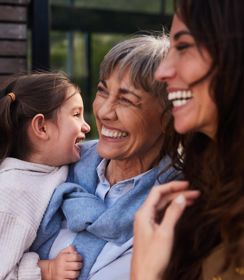 Multi generational gals.