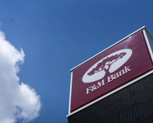 F&M Bank sign