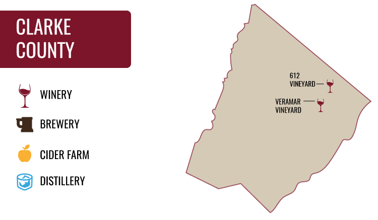 Clarke County Map