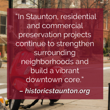 Historic Preservation in Staunton VA