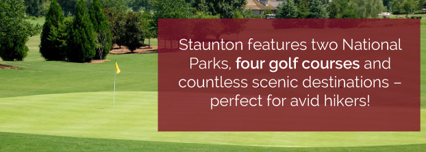 Parks, Golf Courses & Hiking in Staunton VA