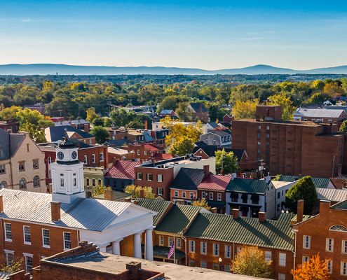 Photo of downtown Winchester