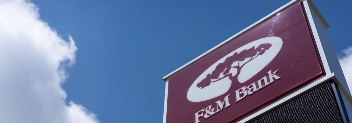 F&M Bank sign