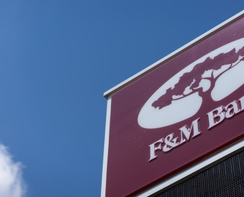 F&M Bank sign