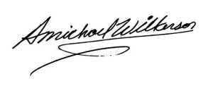 Bank CEO Mike Wilkerson Signature